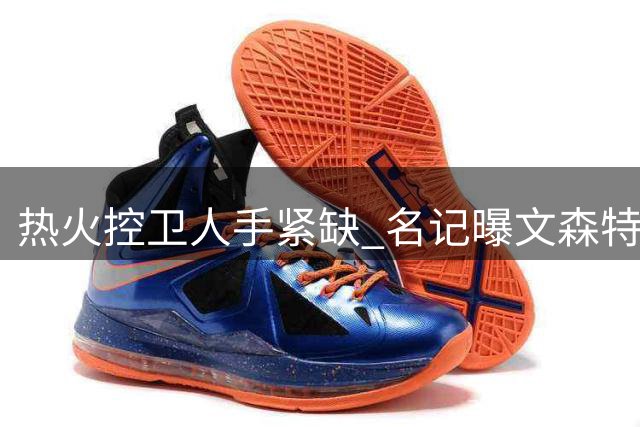 热火控卫人手紧缺 名记曝文森特或重返迈阿密
